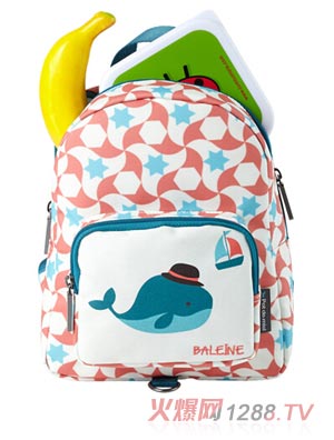 Potdemiel海豚防走失背包