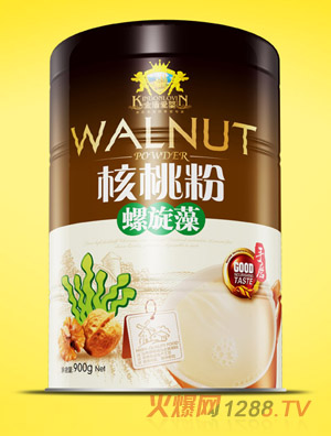 金盾愛(ài)嬰螺旋藻核桃粉鐵聽(tīng)