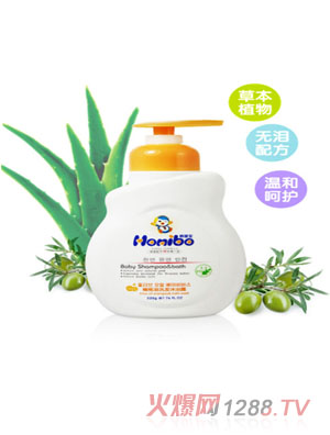 韓嬰寶橄欖油洗發(fā)沐浴露