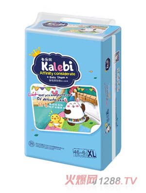 卡樂(lè)比超薄yinge紙尿褲XL碼46+6片