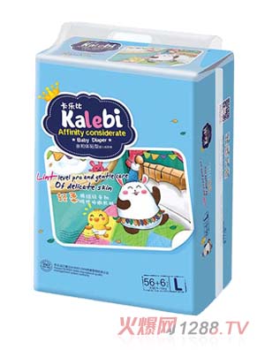 卡樂(lè)比超薄yinge紙尿褲L碼56+6片