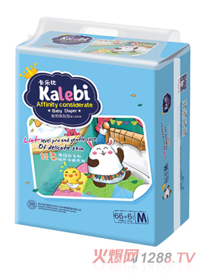 卡樂(lè)比超薄yinge紙尿褲M碼66+6片