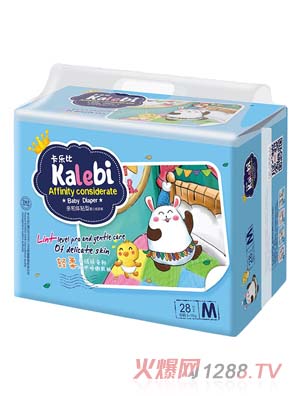 卡樂(lè)比超薄yinge紙尿褲M碼28片