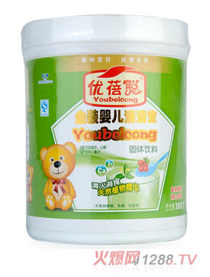 優(yōu)蓓聰金裝yinge清清寶350g