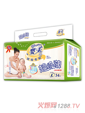 寶寶專家超級薄yinge紙尿片L碼34片
