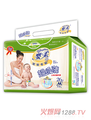 寶寶專家超級薄yinge紙尿片M碼26片