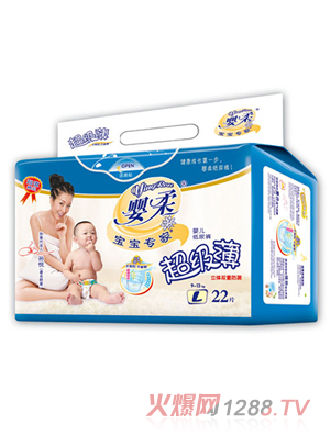 寶寶專家超級薄yinge紙尿褲L碼22片
