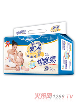 寶寶專家超級薄yinge紙尿褲M碼26片