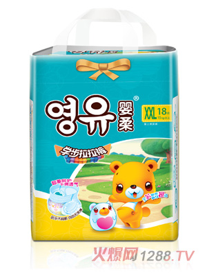 嬰柔學(xué)步拉拉褲XXL碼18片