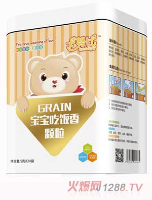 卡努比寶寶吃飯香顆粒顆粒