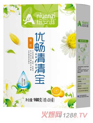 紐安滋菊花優(yōu)暢清清寶（盒）