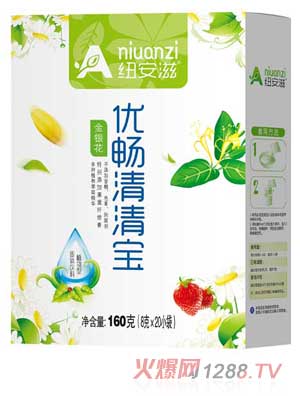 紐安滋金銀花優(yōu)暢清清寶（盒）