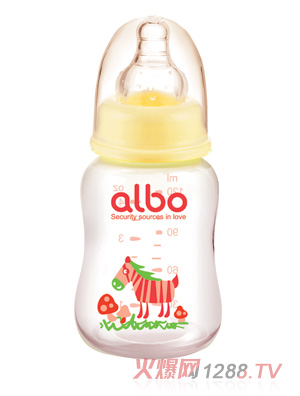 愛樂寶120ml標(biāo)口PP初生奶瓶
