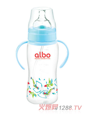 愛(ài)樂(lè)寶300mlPP自動(dòng)奶瓶藍(lán)