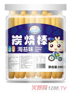 兒葆海苔味炭燒棒