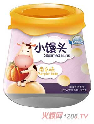 兒葆南瓜味小饅頭罐裝