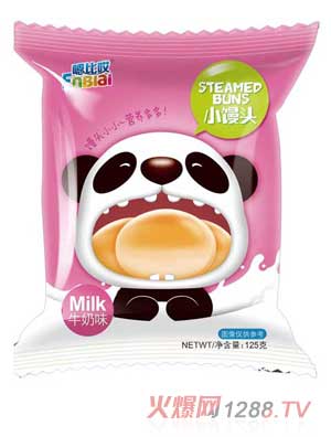 嗯比哎牛奶味小饅頭