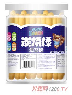 嗯比哎海苔味炭燒棒