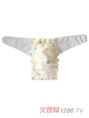 A.GkidsT型防漏尿布褲展開(kāi)圖外表層