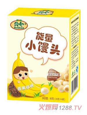 貝兜香蕉核桃能量小饅頭