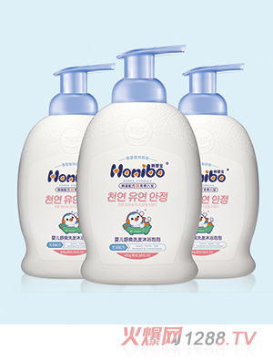 韓嬰寶yinge舒爽洗發(fā)沐浴泡泡