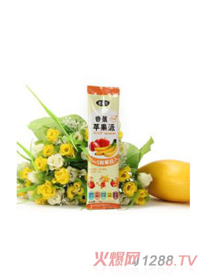 西諾貝香蕉蘋(píng)果派水果條