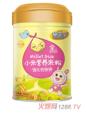 慧因?qū)殢娀}鐵鋅小米營養(yǎng)米粉