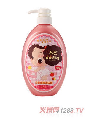 冬己兒童瑩潤(rùn)沐浴露（櫻桃）