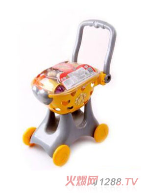 新童谷購物推車黃色