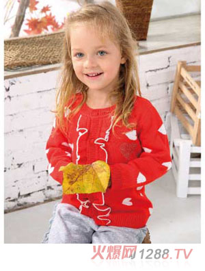 棉果果對(duì)開毛衣