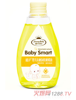 強牛貝比yinge撫觸潤膚橄欖油