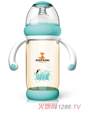 С����Ͳ�PPSU���C�Ԅӌ�����ƿ240ml�{(l��n)ɫ