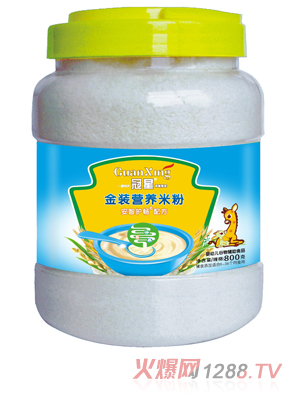 冠星安智護暢800克營養(yǎng)米粉