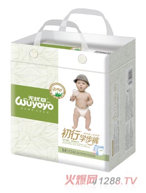 無(wú)憂(yōu)草拉拉褲M(mǎn)24