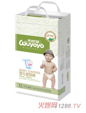 無(wú)憂(yōu)草大包尿褲XL48