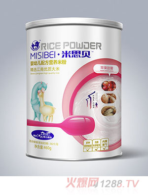 米思貝蘋果甜薯yingye配方營(yíng)養(yǎng)米粉