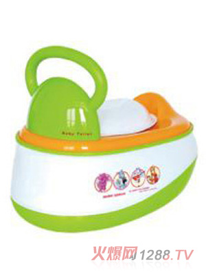 陽(yáng)光兔yinge扶手座便器綠色