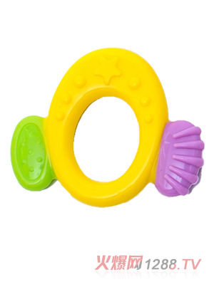 盟寶牙膠橢圓彩色