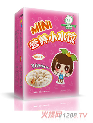 麥聰營(yíng)養(yǎng)小水餃蝦仁蔬菜