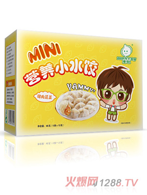 麥聰營(yíng)養(yǎng)小水餃豬肉蔬菜
