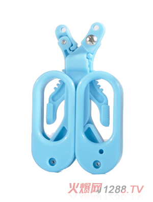 史代爾折疊奶瓶夾藍(lán)