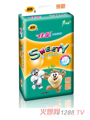 佳馨超值裝升級(jí)版紙尿褲XL碼24片