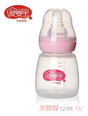 愛嬰寶yingePP護(hù)理袖珍奶瓶80ml