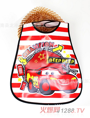 yinge童圍兜立體免洗防水口水巾