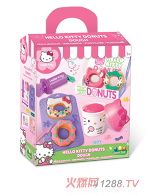 凱蒂貓巧制甜甜圈