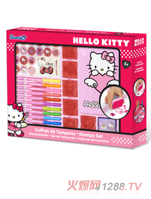 凱蒂貓趣味印章套裝