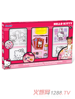 凱蒂貓手繪畫框