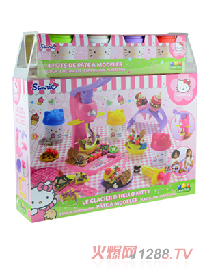 凱蒂貓自制冰淇淋