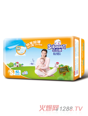 小貝真獨(dú)享超薄yinge紙尿片S碼42片