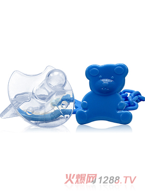 小太陽yinge硅膠安撫奶嘴（帶鏈）